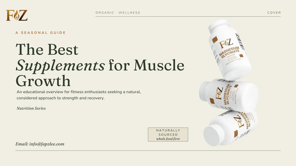 Your Guide to the Best Supplements for Muscle Growth