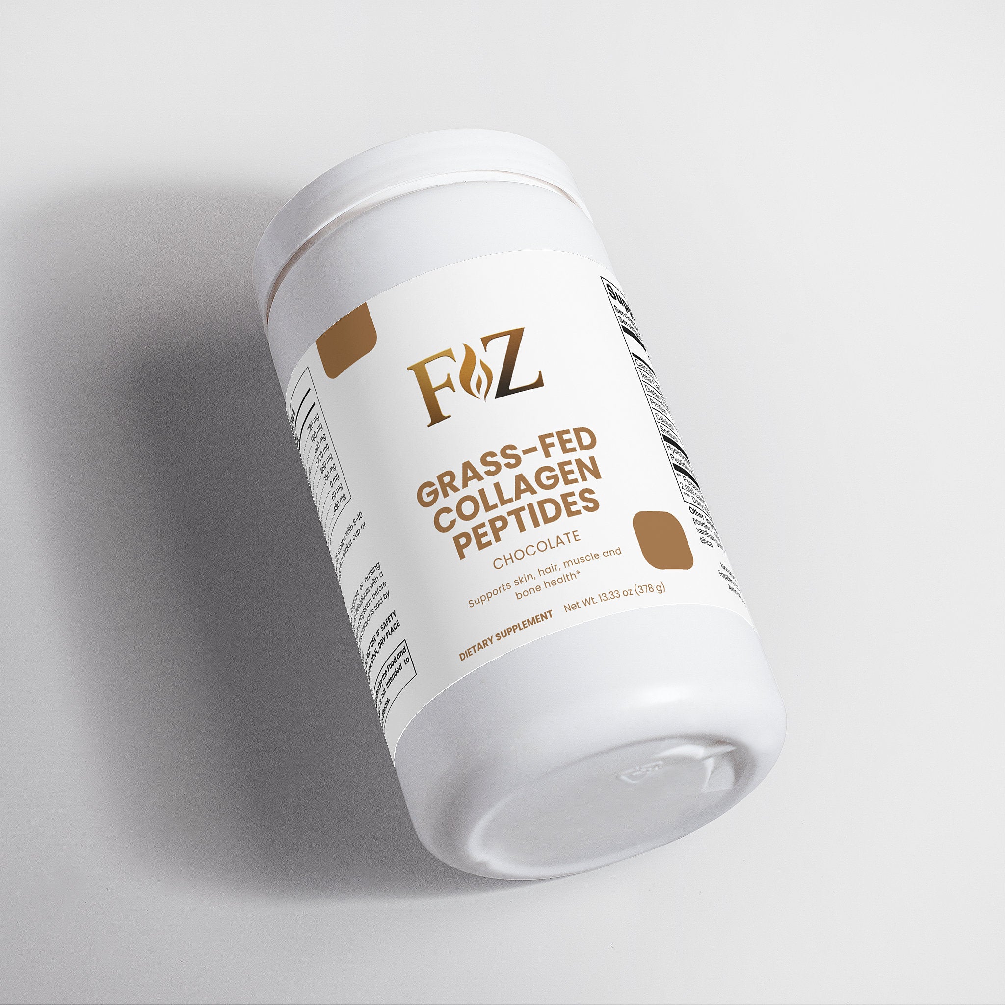 Grass-Fed Collagen Peptides Powder (Chocolate)