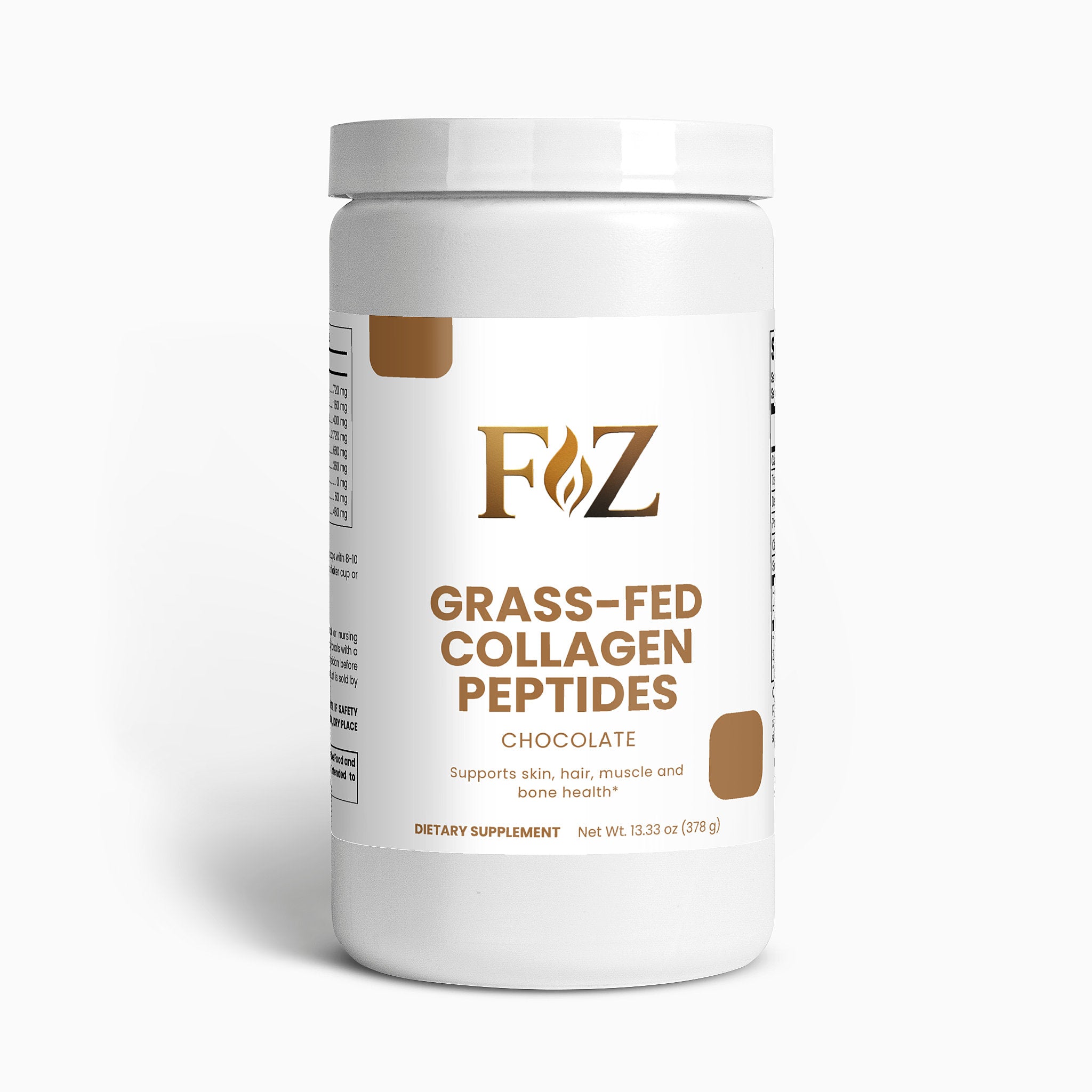 Grass-Fed Collagen Peptides Powder (Chocolate)