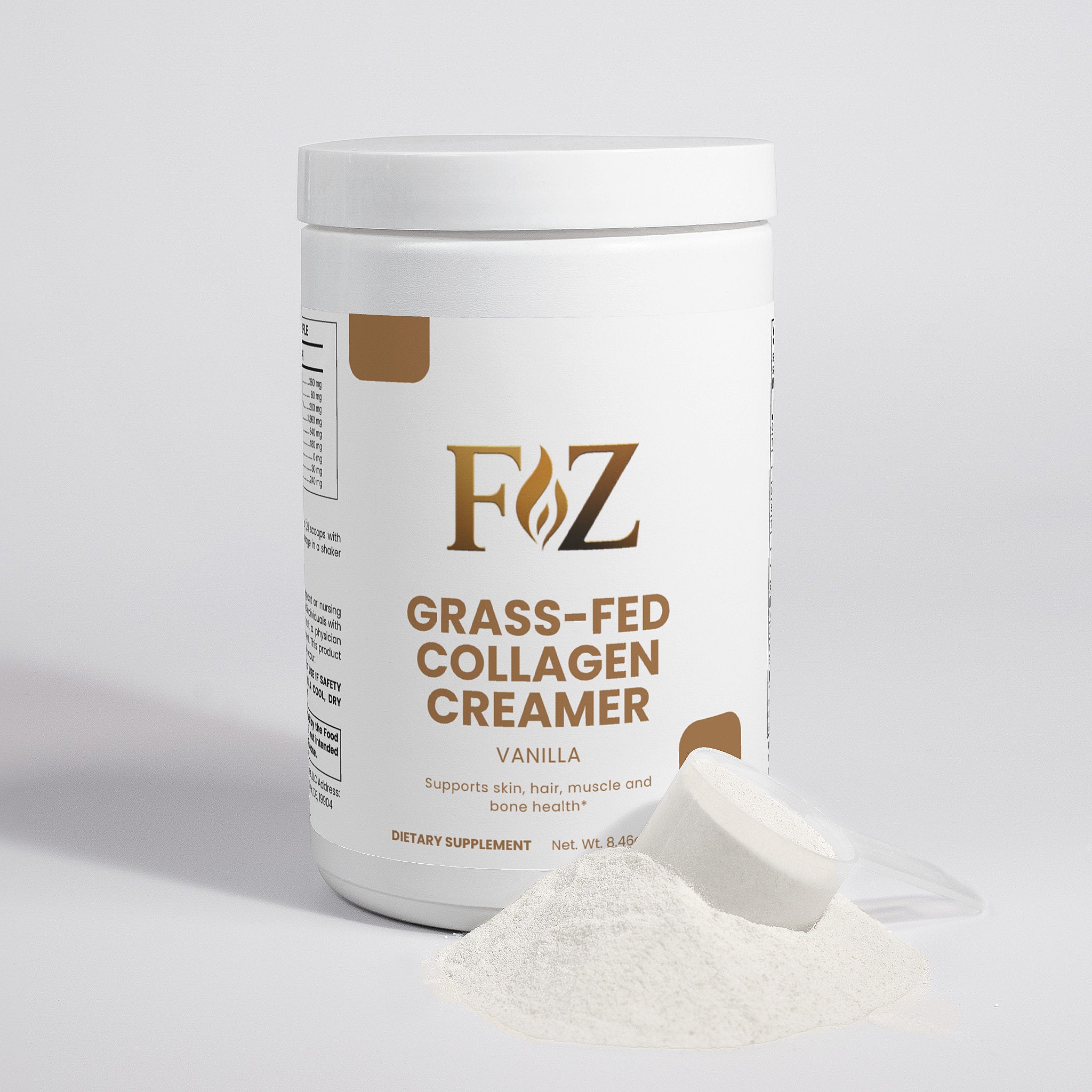 Grass-Fed Collagen Creamer (Vanilla)