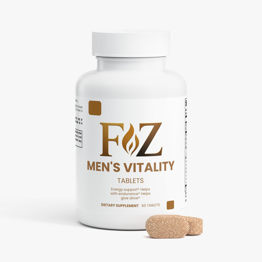 Fapzlee Men's Vitality Supplement with Tongkat Ali & Maca, 60 Capsules