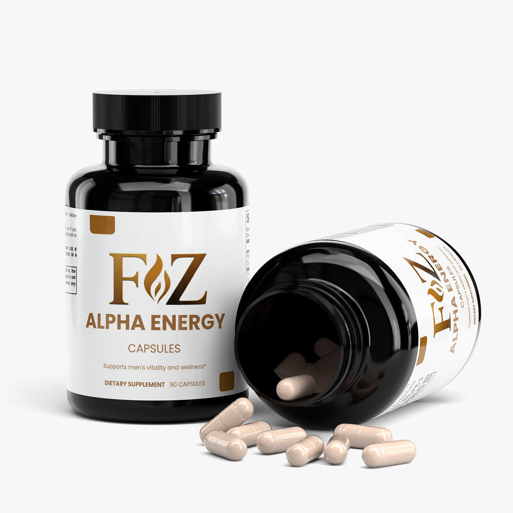 Fapzlee Alpha Energy Capsules | Tribulus, Tongkat Ali & Horny Goat Weed | 90 Capsules