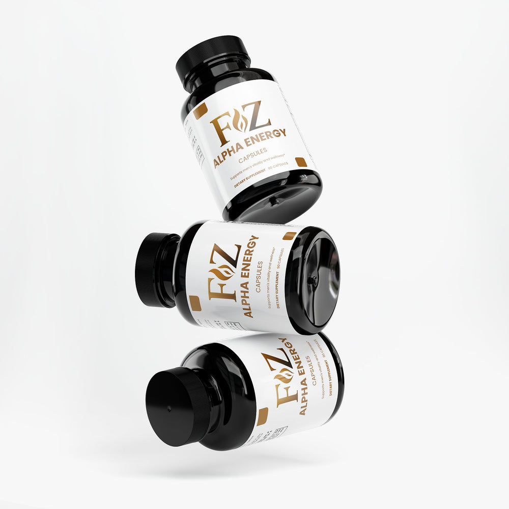 Fapzlee Alpha Energy Capsules | Tribulus, Tongkat Ali & Horny Goat Weed | 90 Capsules