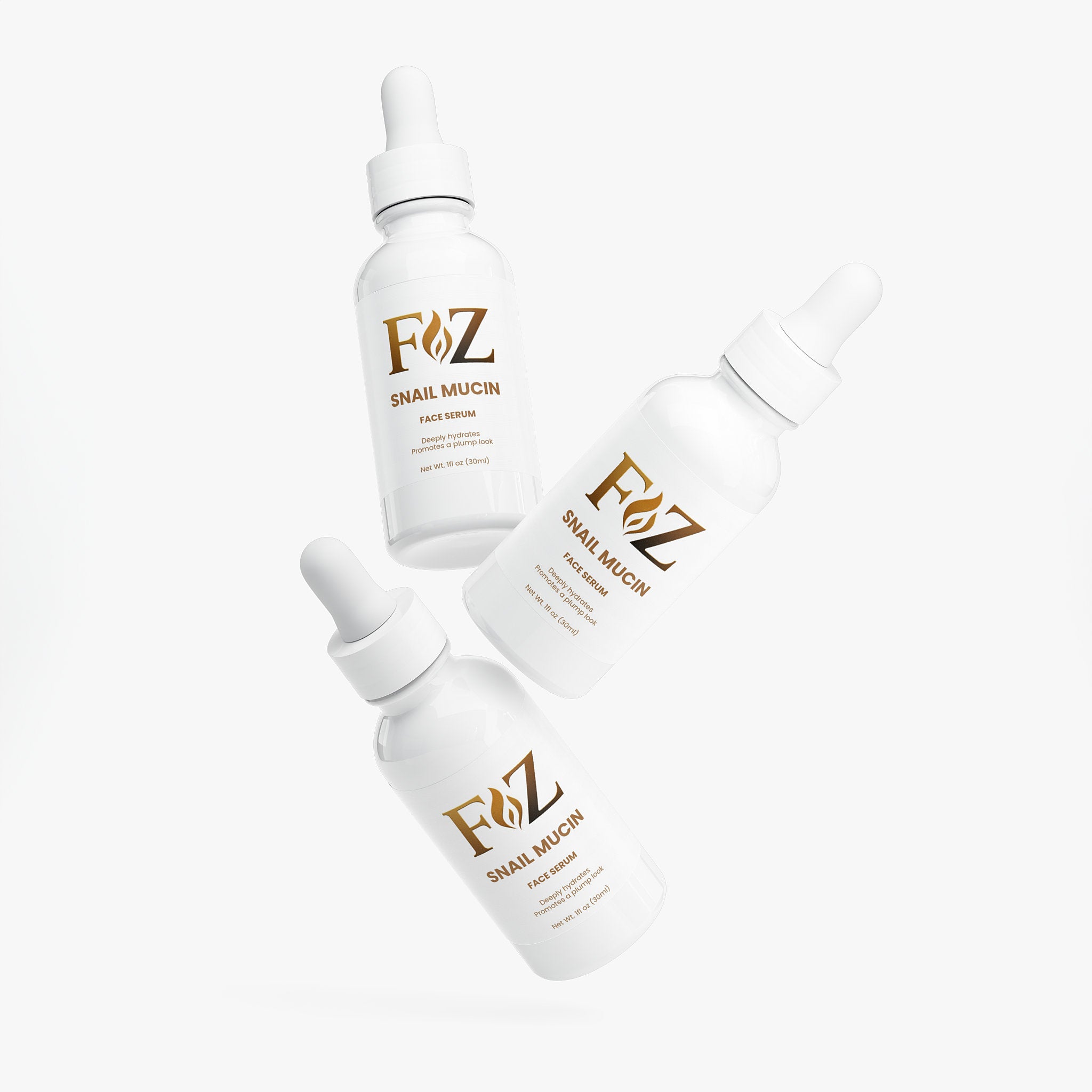 Fapzlee Snail Mucin Face Serum | Advanced Snail Essence & Collagen Serum 30ml