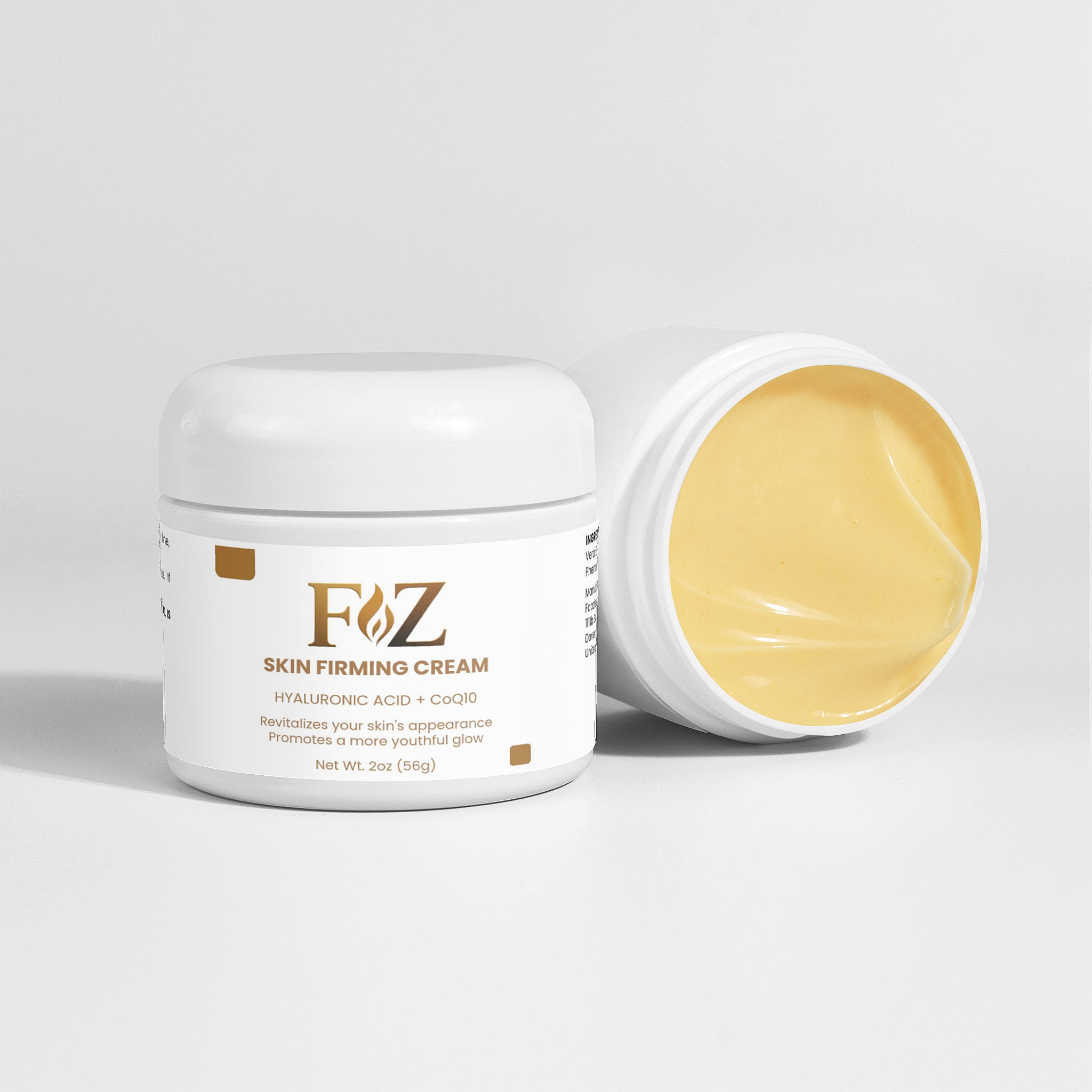 Fapzlee Skin Firming Cream | DMAE, Hyaluronic Acid & CoQ10 Formula | 2 Oz