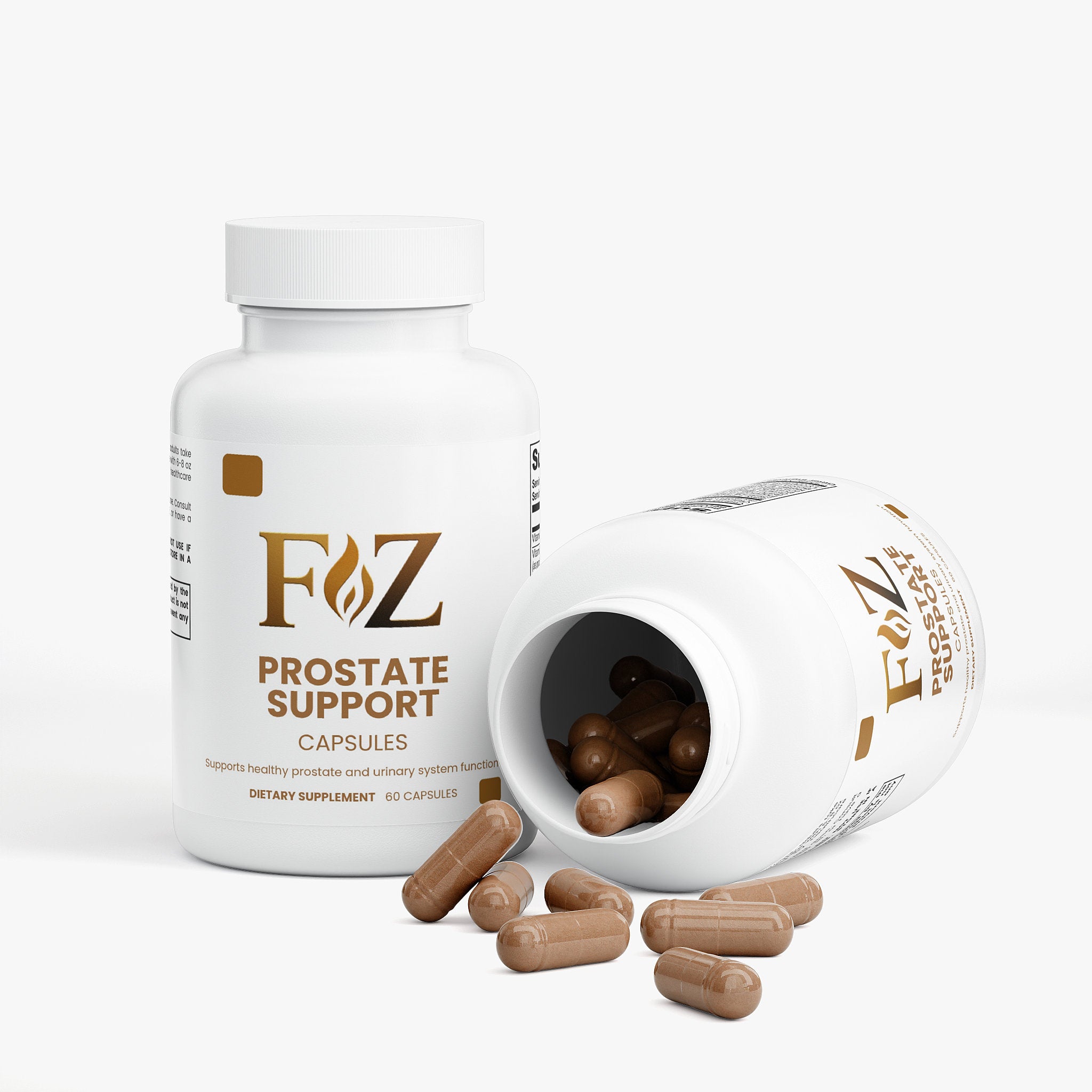 Fapzlee Prostate Support Supplement | Saw Palmetto Formula | 60 Capsules