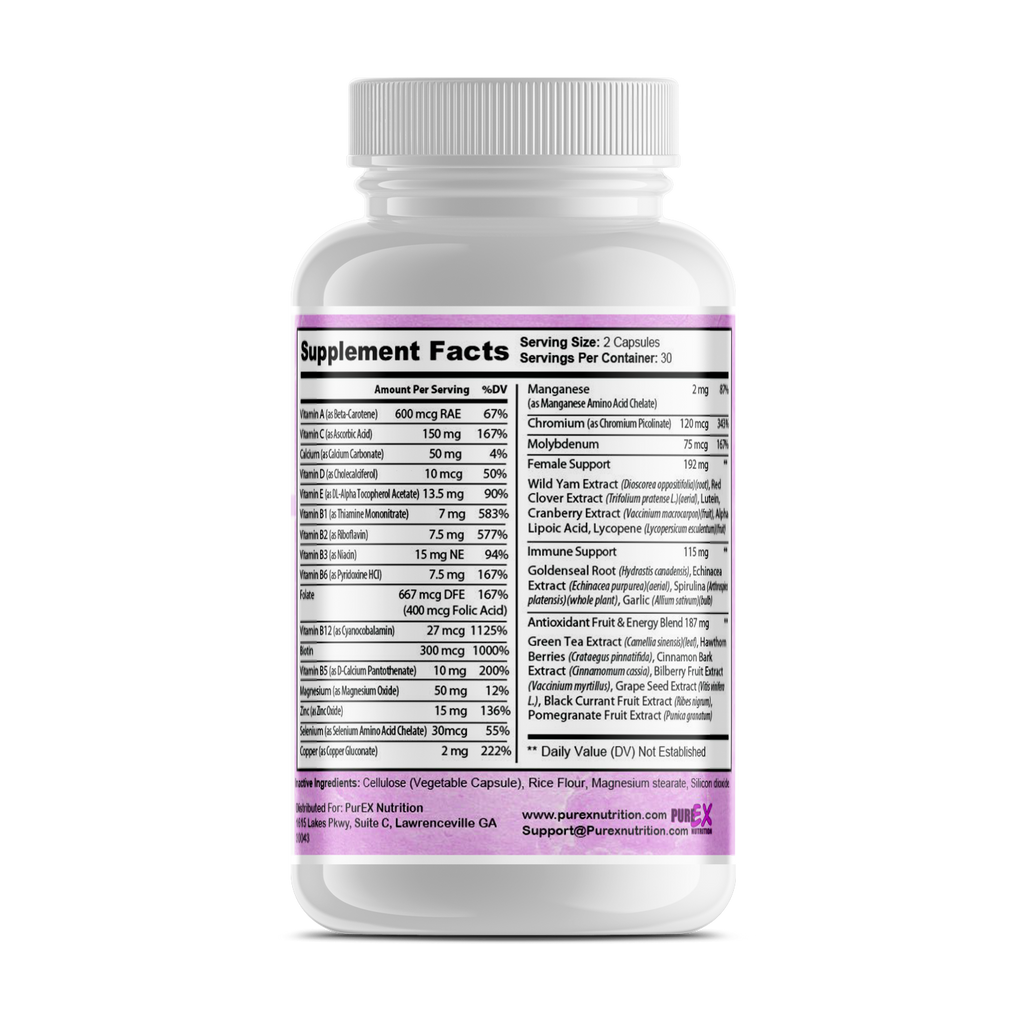 best multivitamin for women daily nutrition supplement