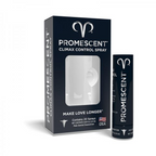 Premium male wellness spray close-up