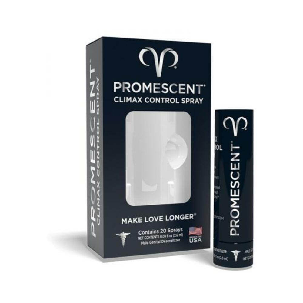 Premium climax control spray product packaging
