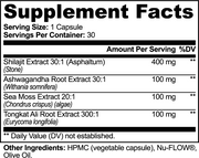Fapzlee Shilajit Complex 30 Capsules facts