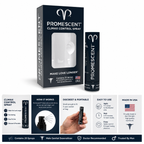 Delay spray bottle with premium black packaging