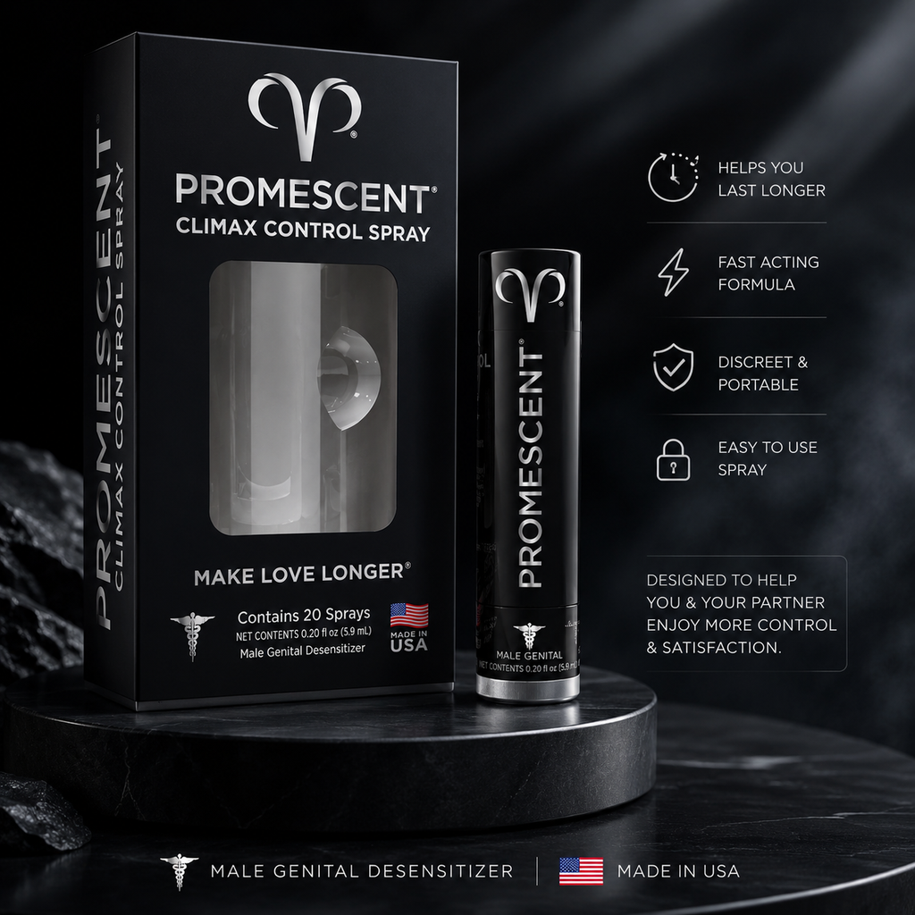 Men’s personal care spray product display
