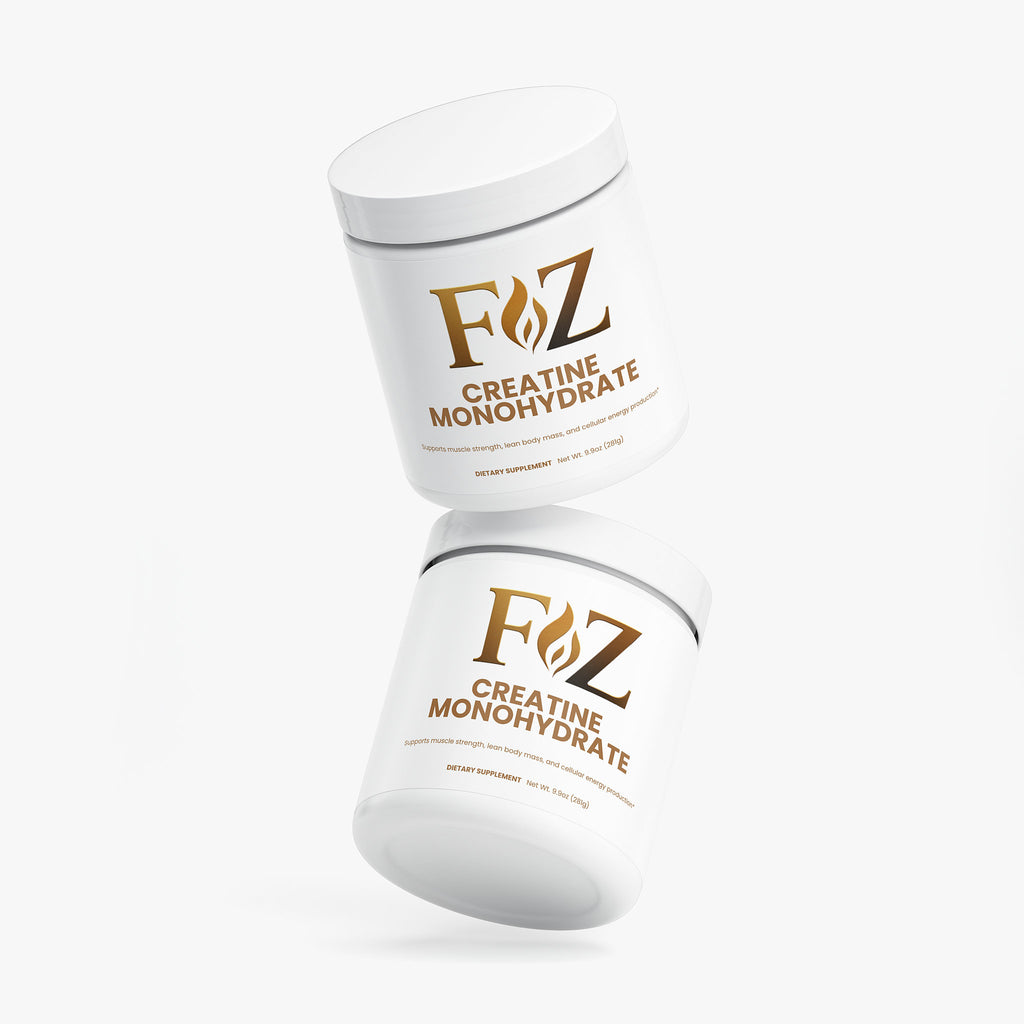 Fapzlee Creatine Monohydrate supplement facts label