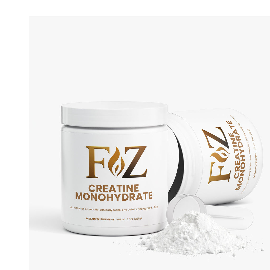 Fapzlee Creatine Monohydrate supplement facts label