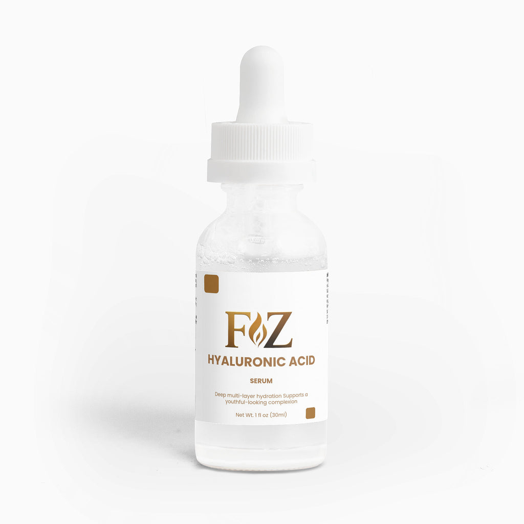 Fapzlee Hyaluronic Acid Serum bottle angled view