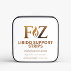 Fapzlee Libido Support Strips tin with shilajit and cordyceps