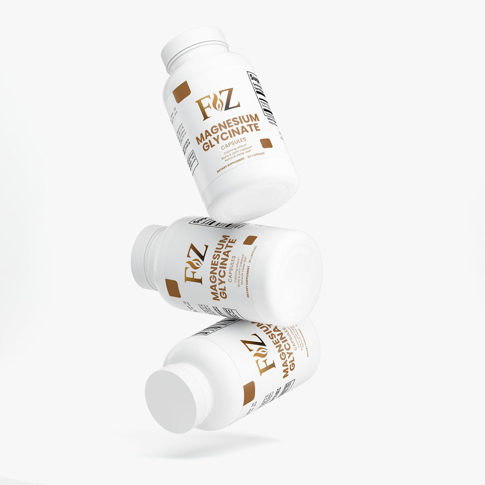 Fapzlee Magnesium Glycinate capsule close-up