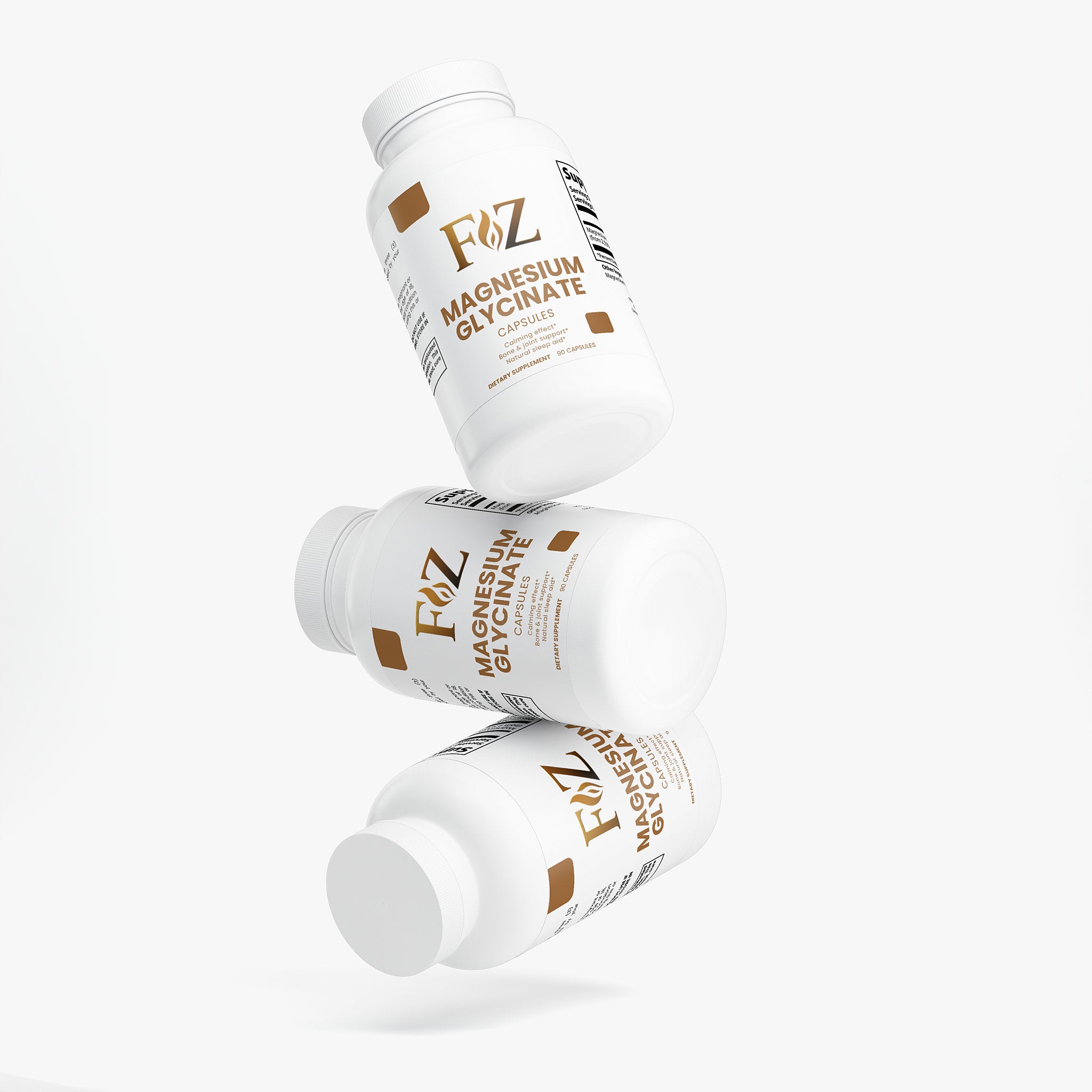 Fapzlee Magnesium Glycinate capsule close-up