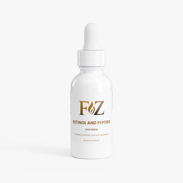 Fapzlee Retinol & Peptide Face Serum bottle