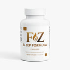 Fapzlee Sleep Formula supplement bottle with melatonin and valerian