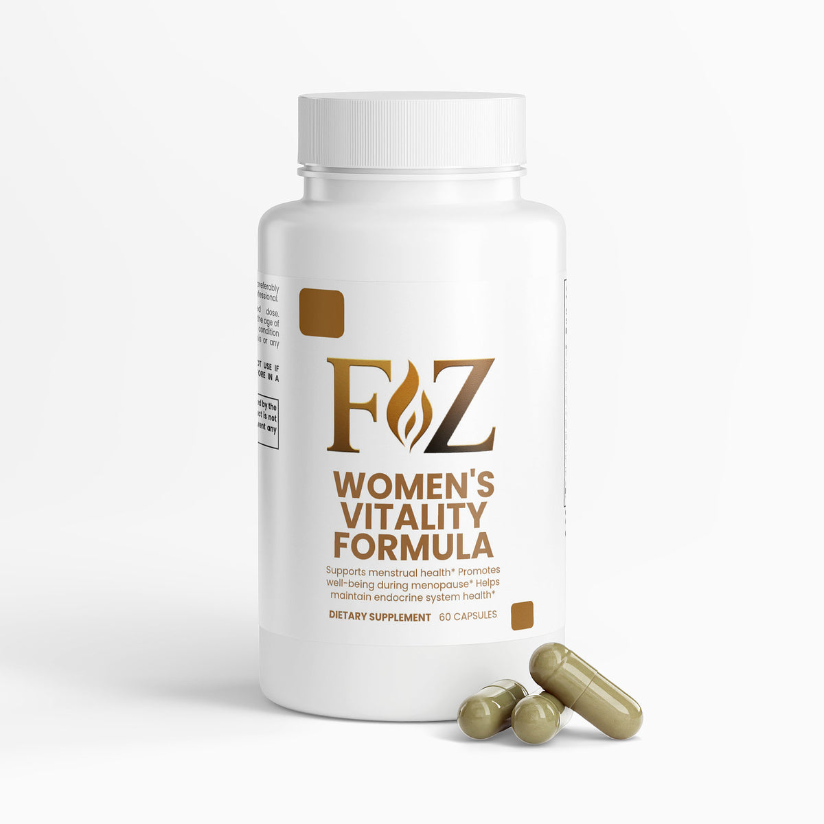 Fapzlee Women's Vitality capsule bottle
