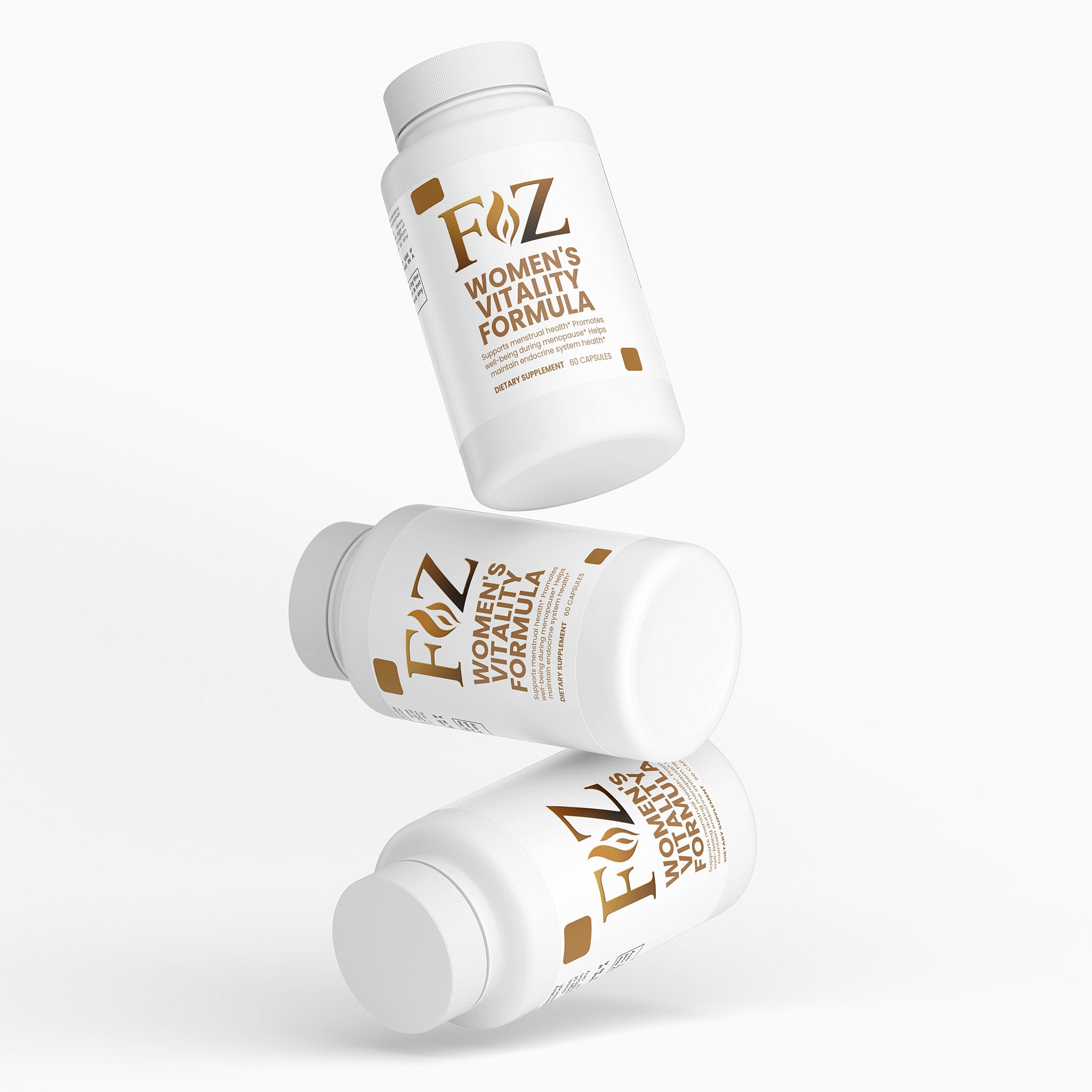 Fapzlee Women's Vitality supplement facts label