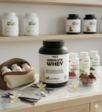 muscle building vanilla whey protein powder clean formula