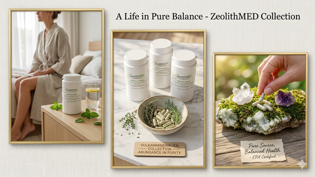 Zeolite MED Detox Capsules (200 Count) – Natural Detox Supplement for Gut Health & Daily Cleansing Support