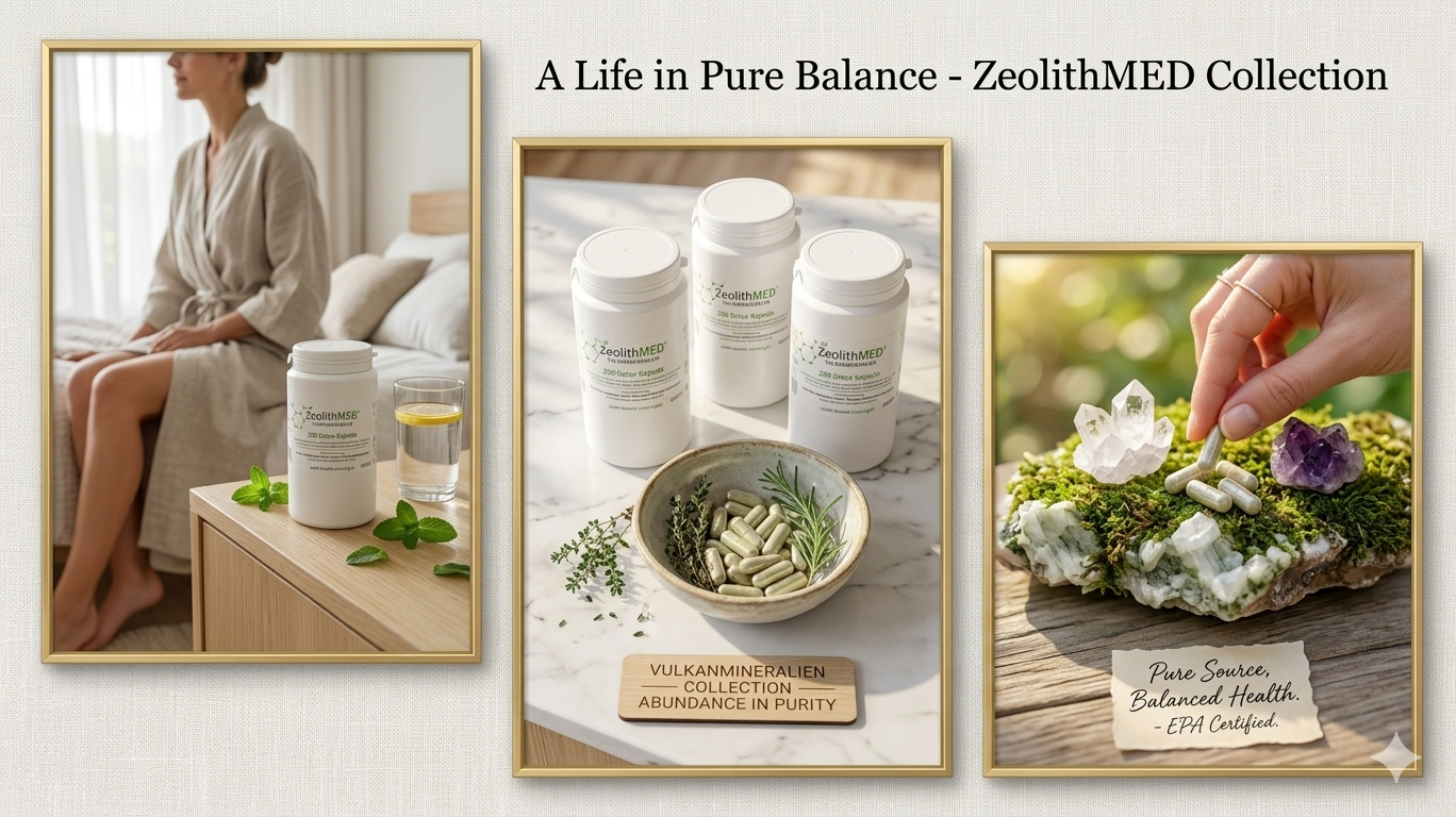 Zeolite MED Detox Capsules (200 Count) – Natural Detox Supplement for Gut Health & Daily Cleansing Support
