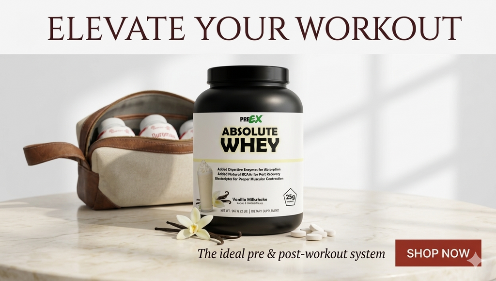 absolute nutrition whey protein vanilla recovery supplement