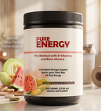 pure energy pre workout honeydew watermelon focus stamina supplement