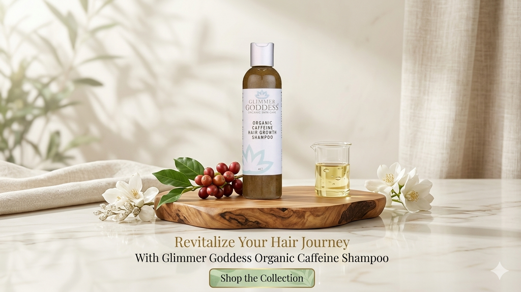 organic caffeine shampoo for hair growth and thickness