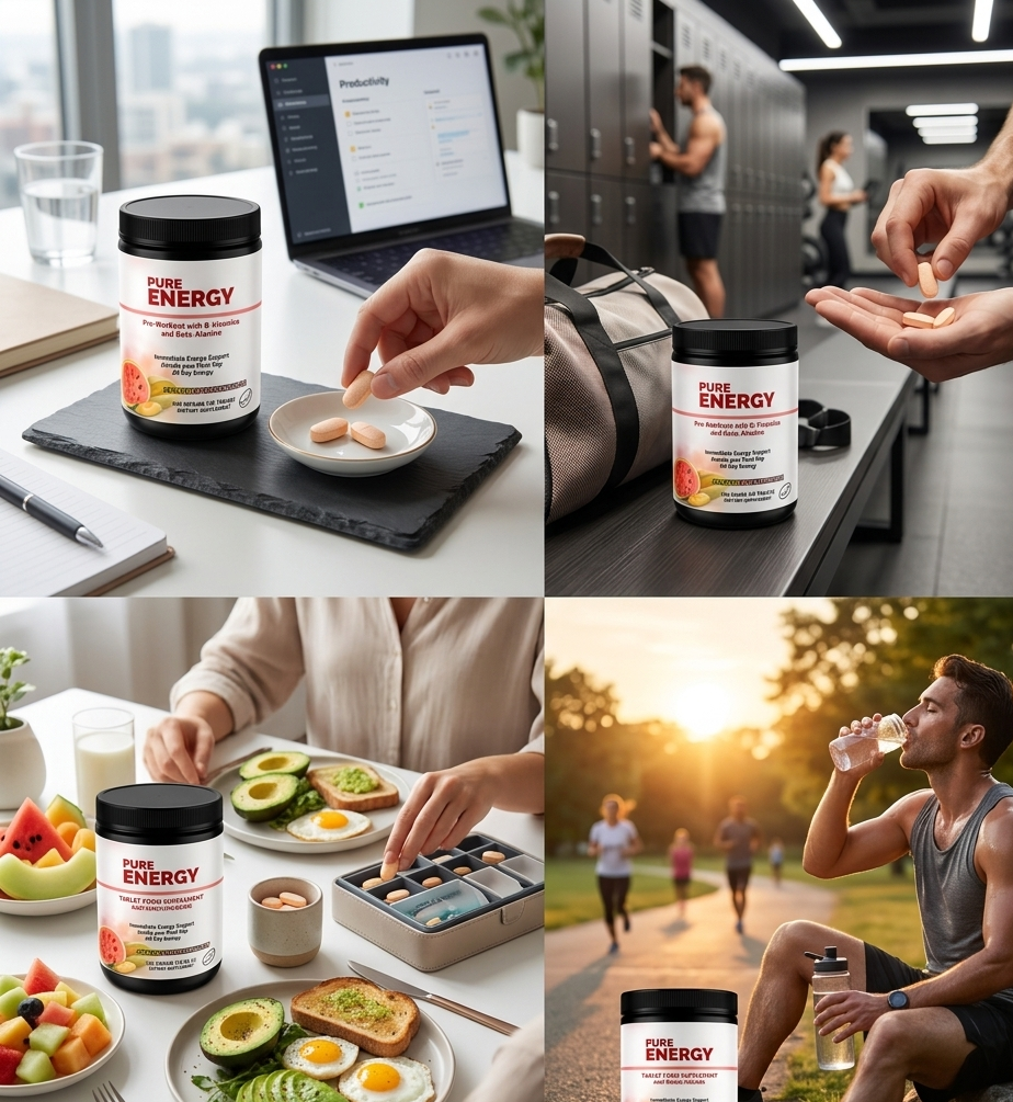 pre training supplements for focus and energy