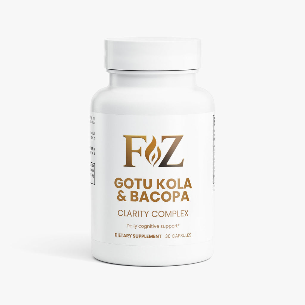 Gotu Kola & Bacopa Clarity Complex bottle with capsules