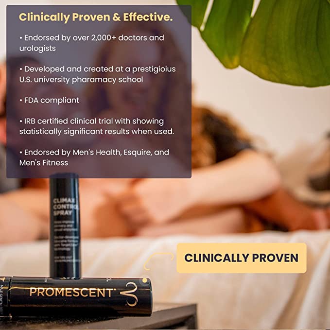 promescent climax control desensitizer spray for men stamina support