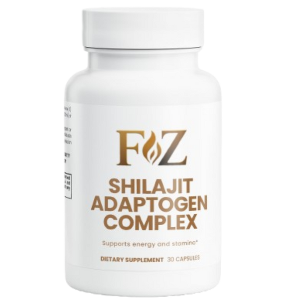 Fapzlee Shilajit Supplement with Ashwagandha, Tongkat Ali & Sea Moss, 30 Caps