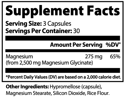 Magnesium Glycinate 3-Pack